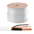 Abus Coax Video Cable Rg59 - Rg59-2x0 75 Video-kombikabel 100m - KA9001